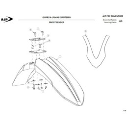 Arandelas (6,5x17,5x1,5) para AJP AN9021006000