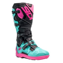 BOTAS SIDI CROSSFIRE 3 SRS 41 / Negro/Turquesa/Rosa