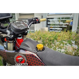 TAPON ROSCA ALTO CNC Dorado