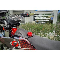TAPON ROSCA ALTO CNC Rojo