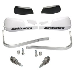 Kit Paramanos Barkbusters VPS – Protección Avanzada para Manillar Blanco