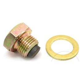 Tornillo magnético de drenaje de aceite M14 x 1.25 mm con...