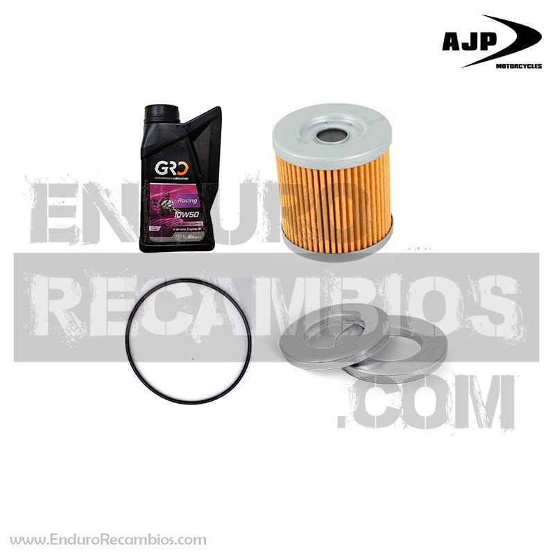 KIT CAMBIO DE ACEITE AJP PR7