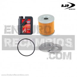 KIT CAMBIO DE ACEITE AJP PR7 LiquiMoly 10w50