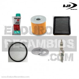 KIT MANTENIMIENTO 10.000K AJP PR7 Motorex 10w50 / IRIDIO / HASTA 2024