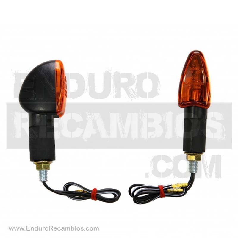 Juego de Intermitentes Universales Brazo Largo 12V 21W