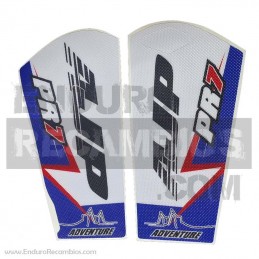 Adhesivo protector horquilla AJP PR7 Blanco / Liso