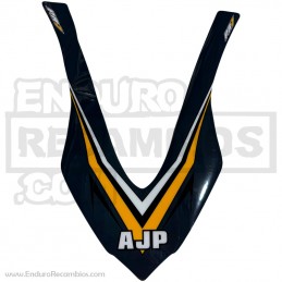 PEGATINA PARA GUARDABARROS DELANTERO 2025 PR7 Negro