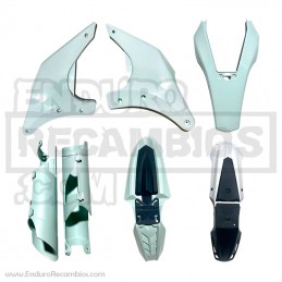 Kit Plásticos PR7 Blanco Adventure – Compatible hasta 2024