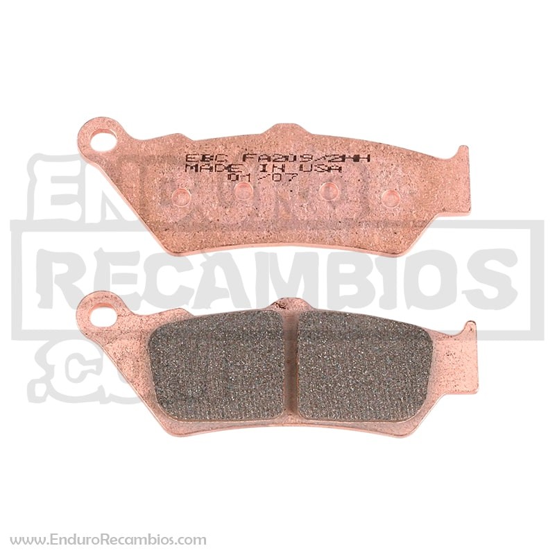 PASTILLAS FRENO DELANTERO AJP PR7 EBC