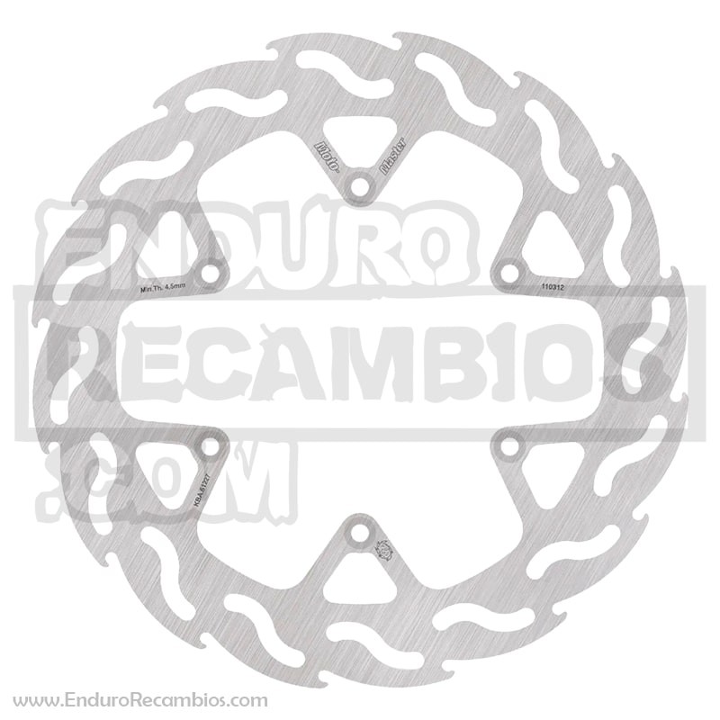 DISCO DE FRENO TRASERO SERIE FLAME AJP PR7