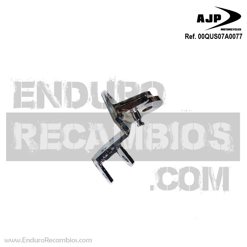 Soporte reposapies izquierdo/caballete especial - 2025 para AJP 00QUS07A0077