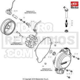 TORNILLO 5X16 LLAVE 8rs RR-4T - 1146360000