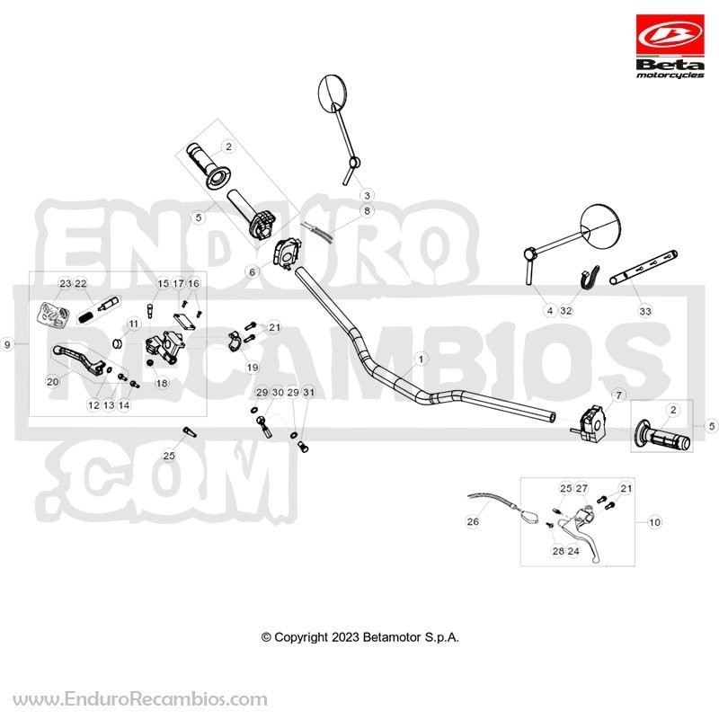 CABLE EMBRAGUE - 043350000000