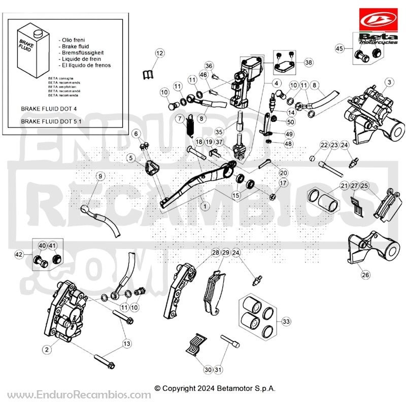 PEDAL FRENO - 037360108000