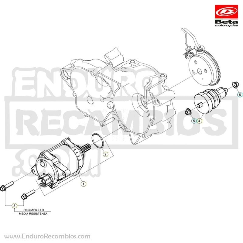 BENDIX ARRANQUE - 026070100000 - 026070108200