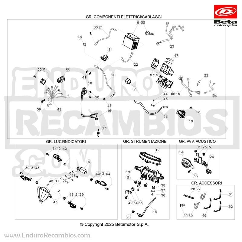 DISPOSITIVO SWITCH MAPA - 007400880000