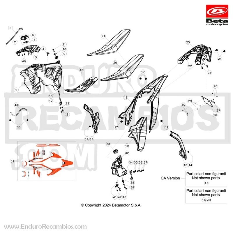 TORNILLO 6,30 RS CH 8 RR-4T - RR 125 - 1150300000