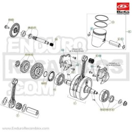 CIGÜEÑAL MOTOR RR 2T 300 - 026020818000