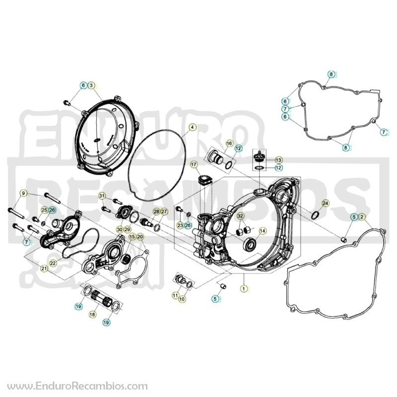 KIT BOMBA AGUA - 026010568200