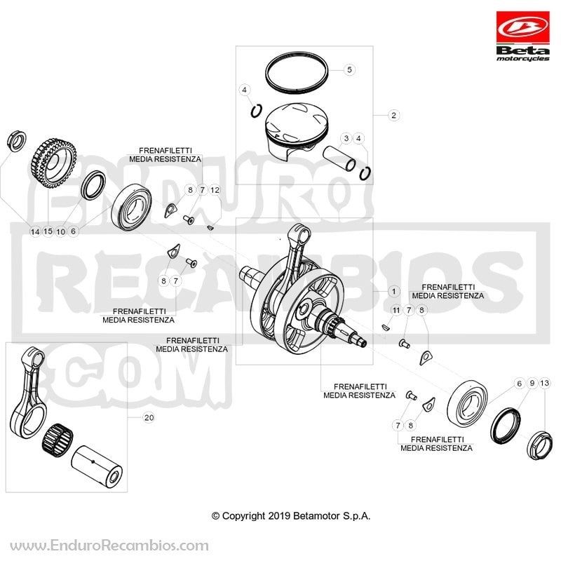 SERIE SEGMENTOS D-88 KIT - 027020118200