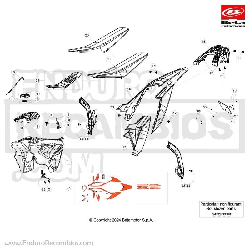 SERIE ADHESIVOS RR X-PRO MY 25 - 037431748200