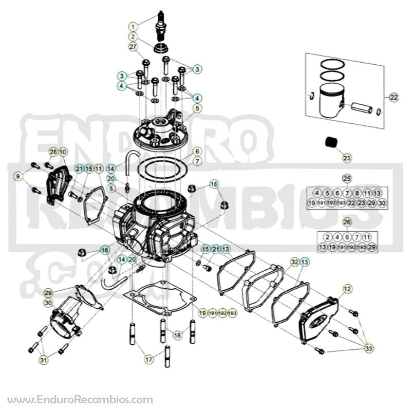 TUERCA ESPECIAL M10X1-25 CH13 - 1320210000