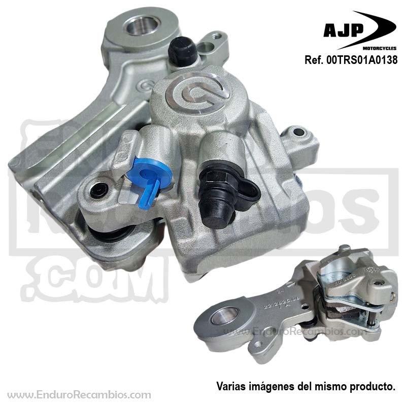 Pinza de freno trasero completa (brembo) para AJP 00TRS01A0138