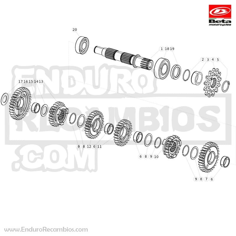 ENGRANAJE 5? PRIMARIO - 035040020000