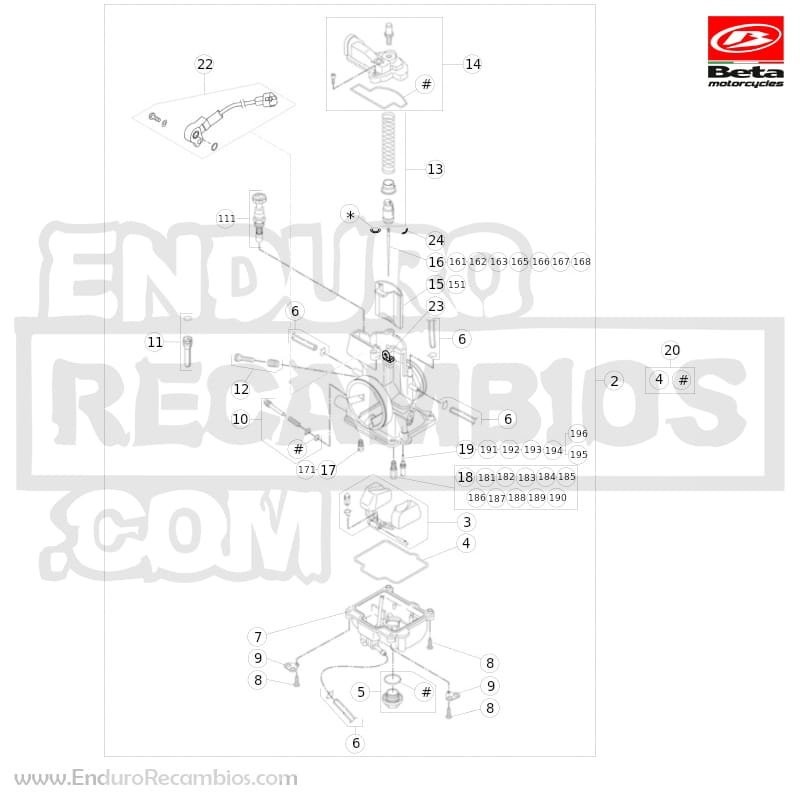 DIFUSOR MAXIMO 160 - 035120090000