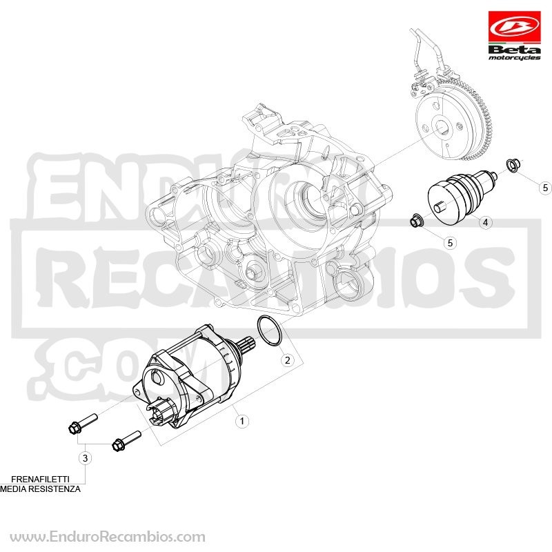 MOTOR ARRANQUE - 035070038000