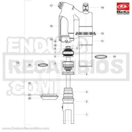 TUERCA AMORTIGUADOR- KIT RR RACING - 037330438200