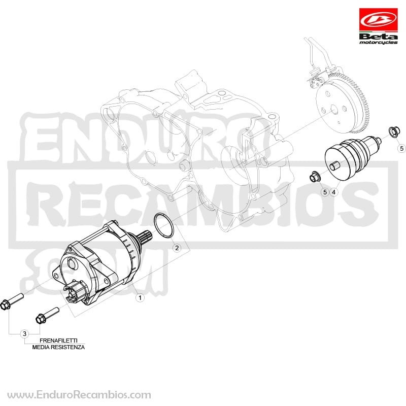 BENDIX ARRANQUE - 026070100000 - 026070108200