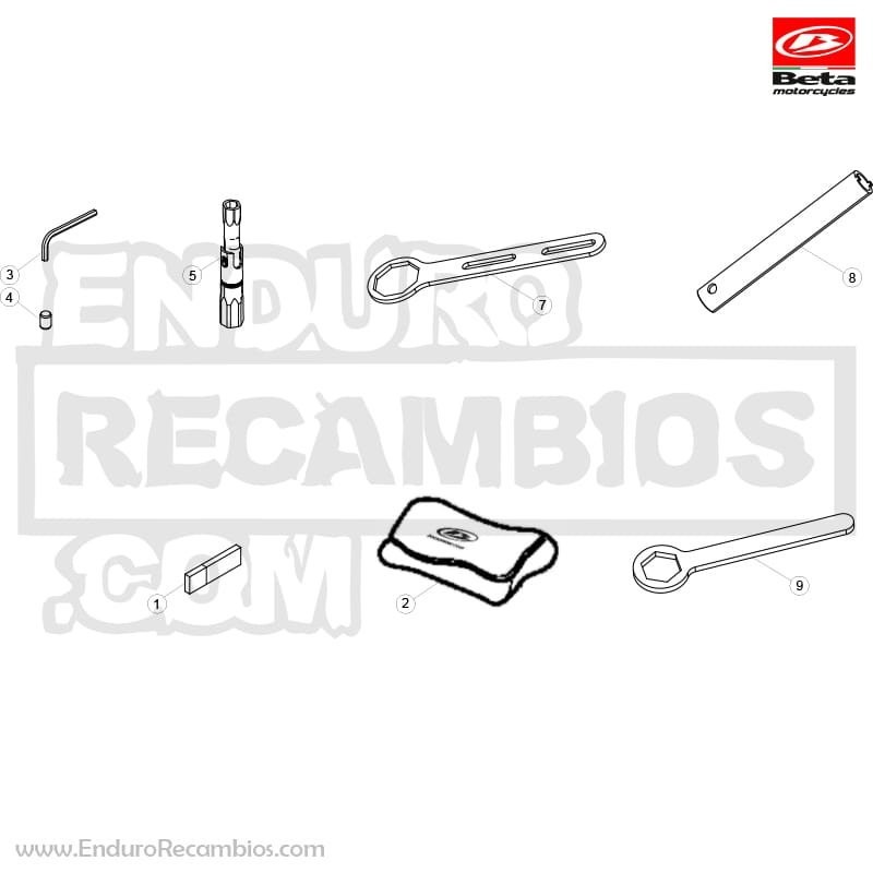 UTILAJE TAPON HORQUILLA - 037440500000