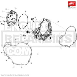 JUNTA DE TAPA RX 4T - 049010030000