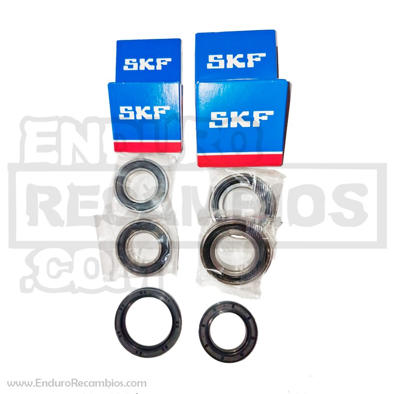 KIT RODAMIENTOS RUEDA TRASERA AJP PR7