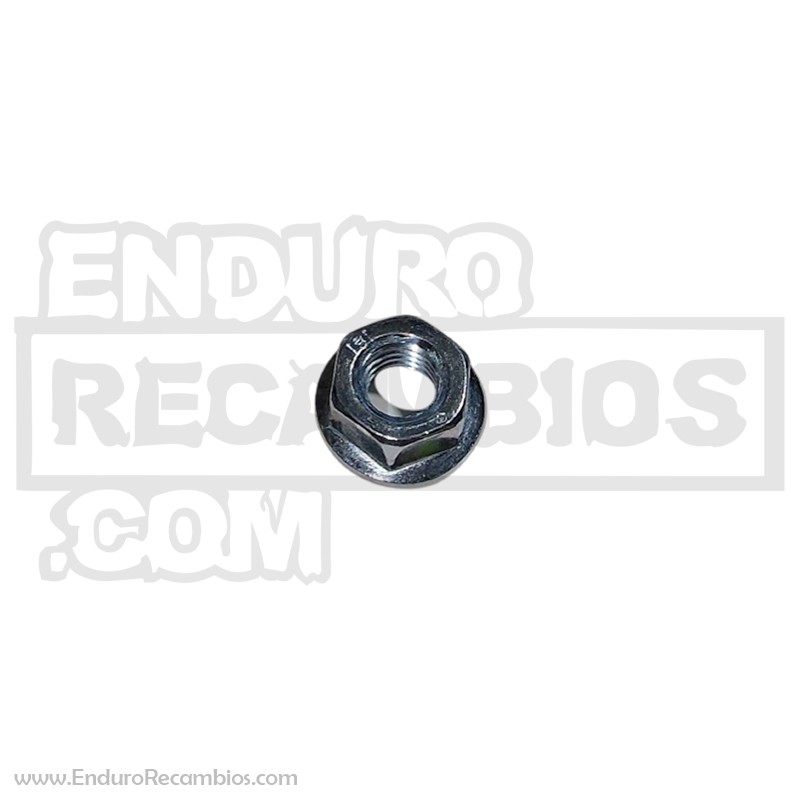Tuerca con brida (din 6923 M8) para AJP PC6923008000