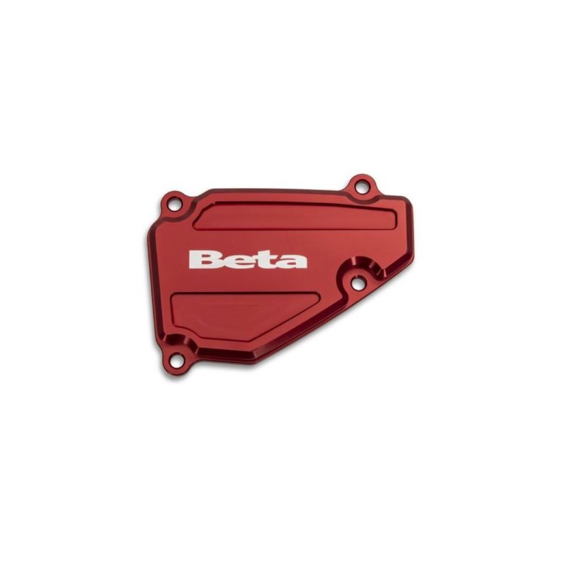 TAPA CARTER VÁLVULA ESCAPE ANODIZADA ROJA beta