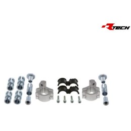 Kit de montaje de paramanos fijo RACETECH Ø22/28,6mm