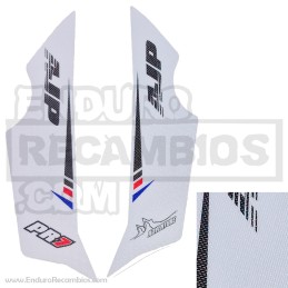 Adhesivo protector Cúpula AJP PR7 (juego) Blanco / 2024 / Liso