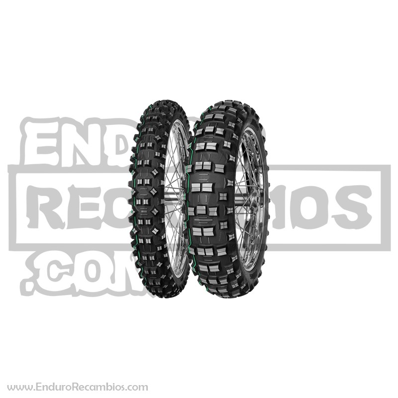 Neumático MITAS TERRA FORCE-EF 140/80-18 70R TT SUPER LIGHT GREEN