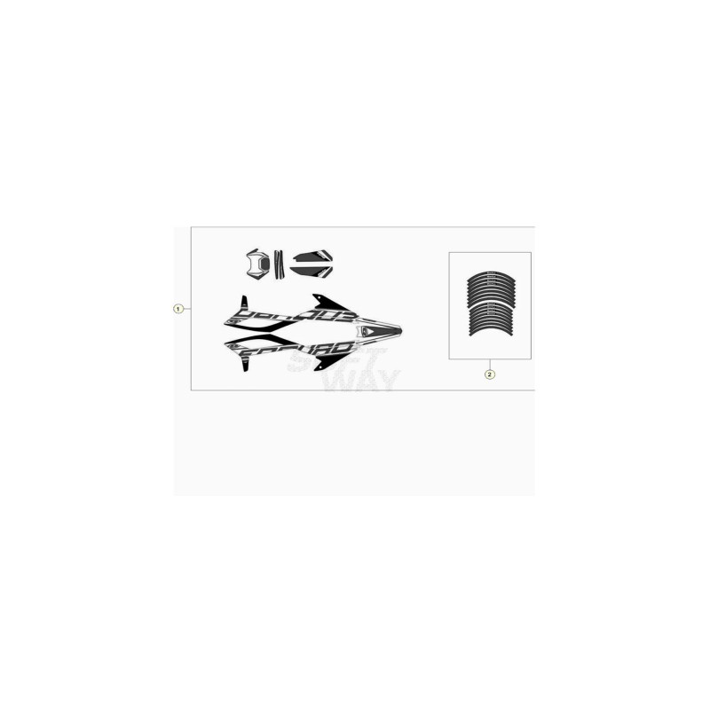 Adhesivos RR 50 2021 · Sport blanca