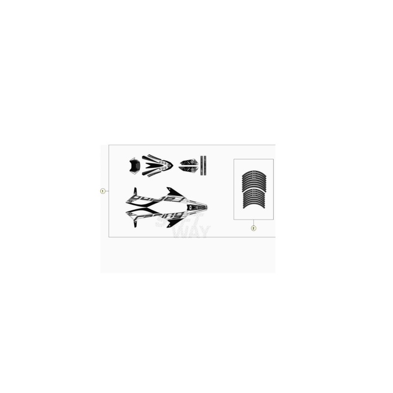 Adhesivos llanta RR 50 2021 · Sport y Racing