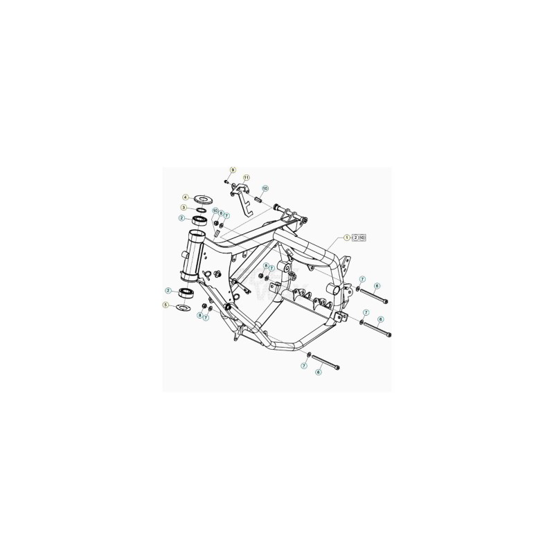 CHASIS RR 2T 50 - 046310018050