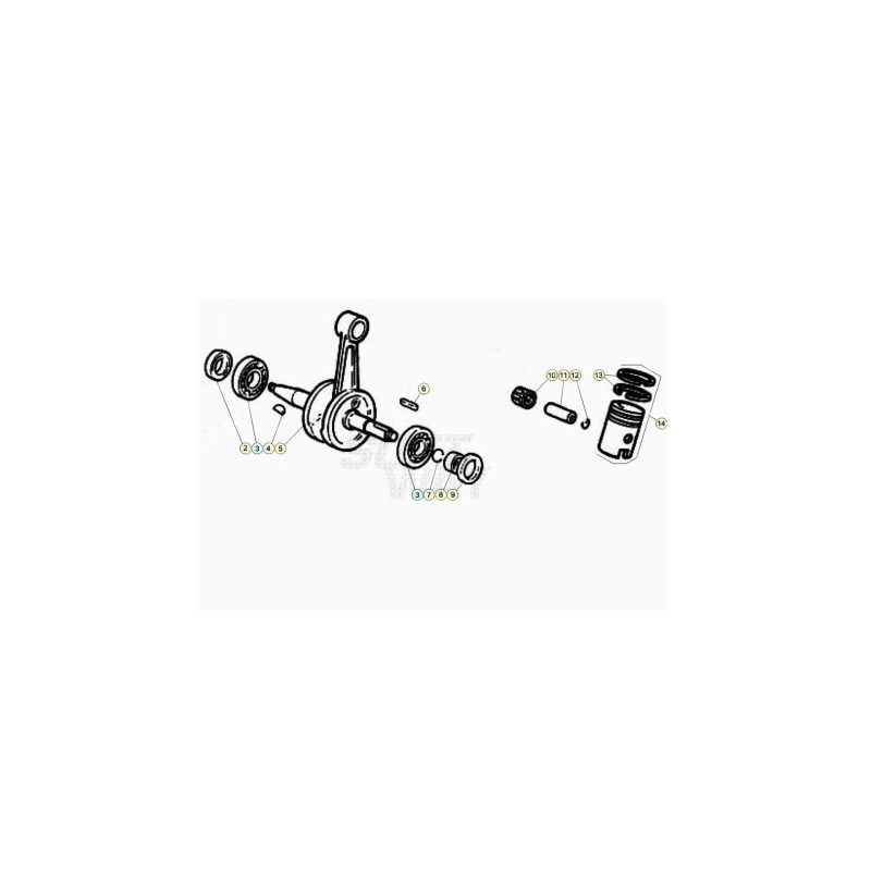 CHAVETA 4X4X14 - 3401271000