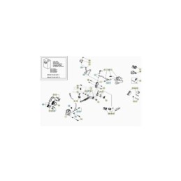 JUEGO GOMAS PINZA 25-03067-72 ENDURO RR 125 - 2008272000