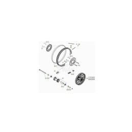 EJE RUEDA TRASERA - 2555621000