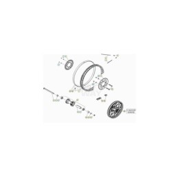 TUERCA CORONA POSTERIOR ALP - 1317031000