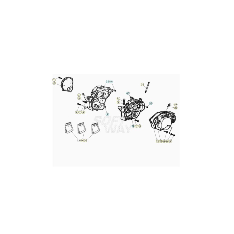 TAPA EMBRAGUE COMPLETA - 3402123059