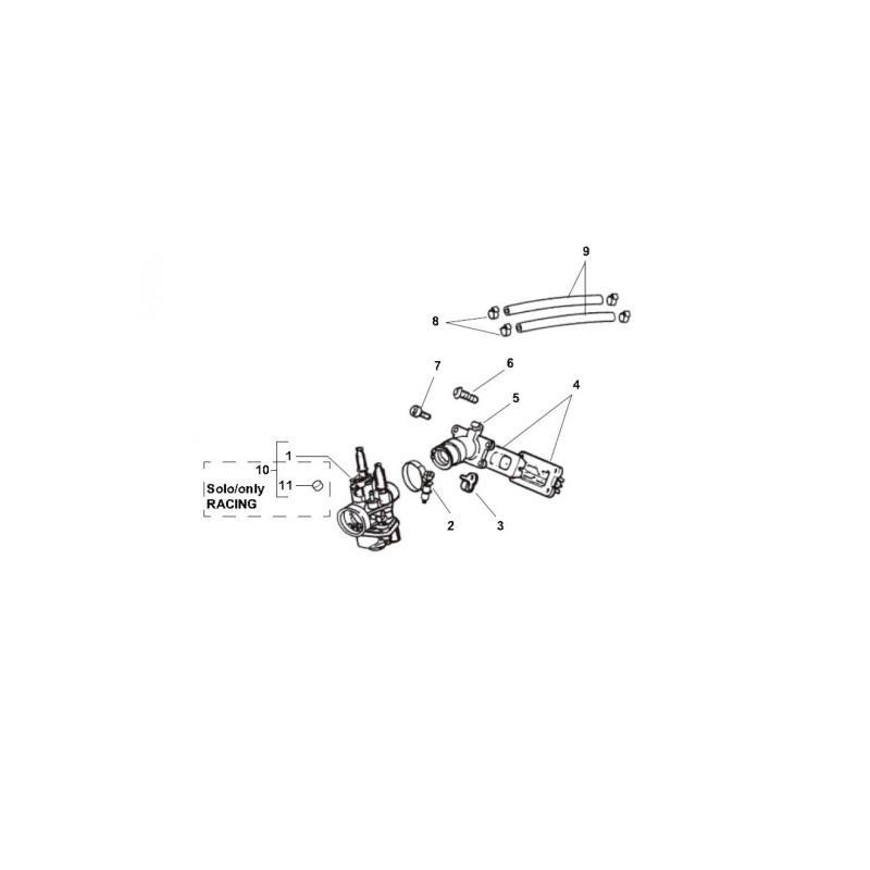 GUIA CABLE EMBRAGUE (650-1410) - 3400220000